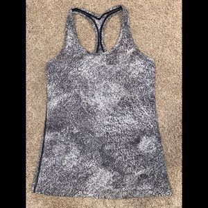 Lululemon Cool Racerback II, Color: Luon Heather, size: 10